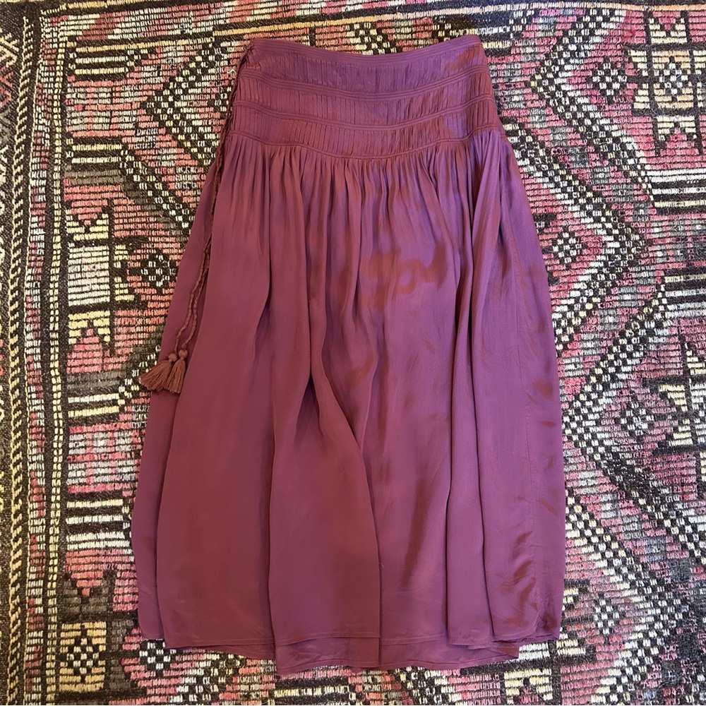 Sea NY Hemingway Micro-pleat Viscose Midi Skirt size 4 - Picture 2 of 5